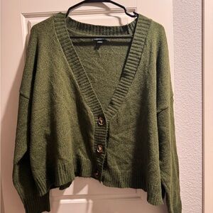 Olive Green Women's Sweater
